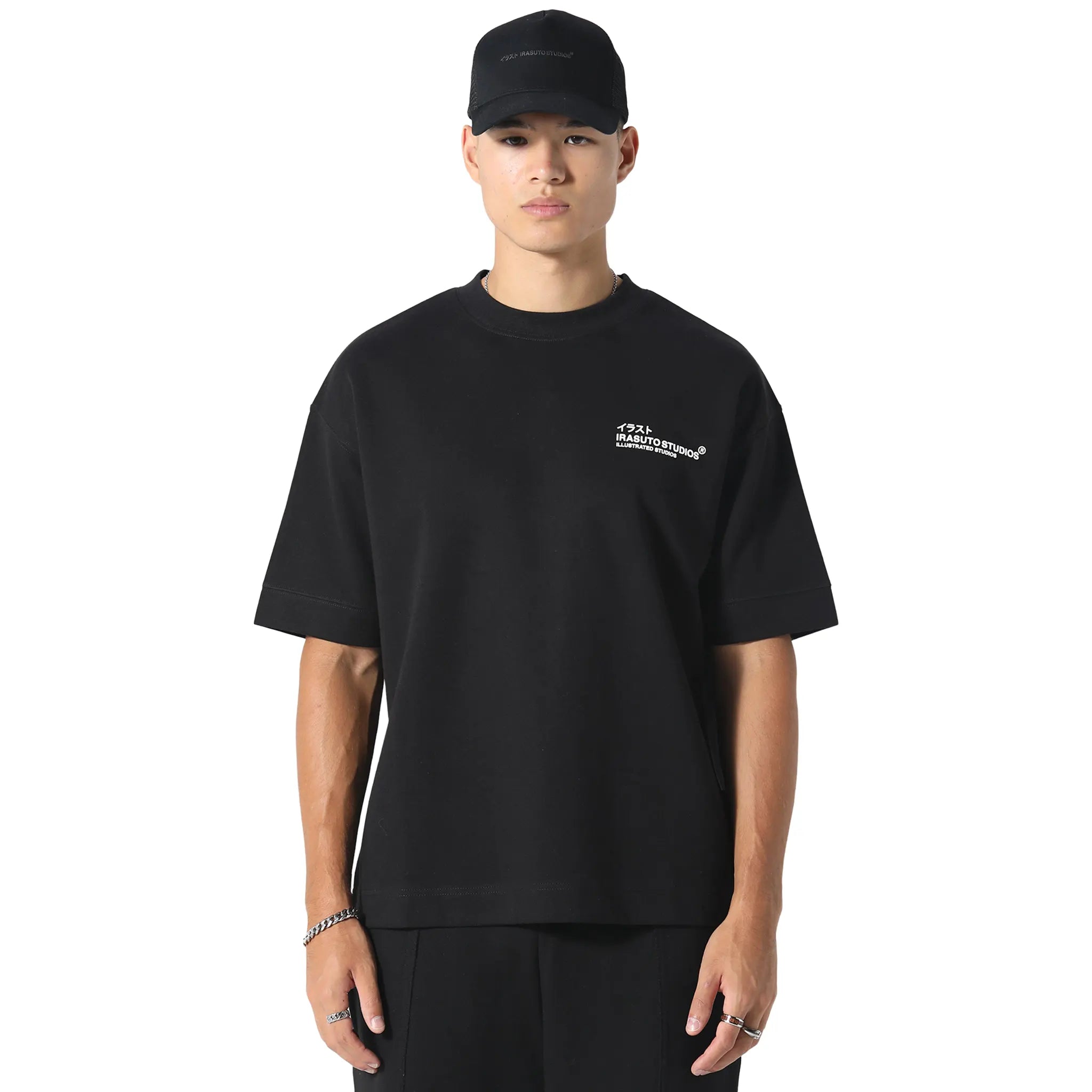 Front View of Irasuto Studios Spirit Black T Shirt 5060615208975